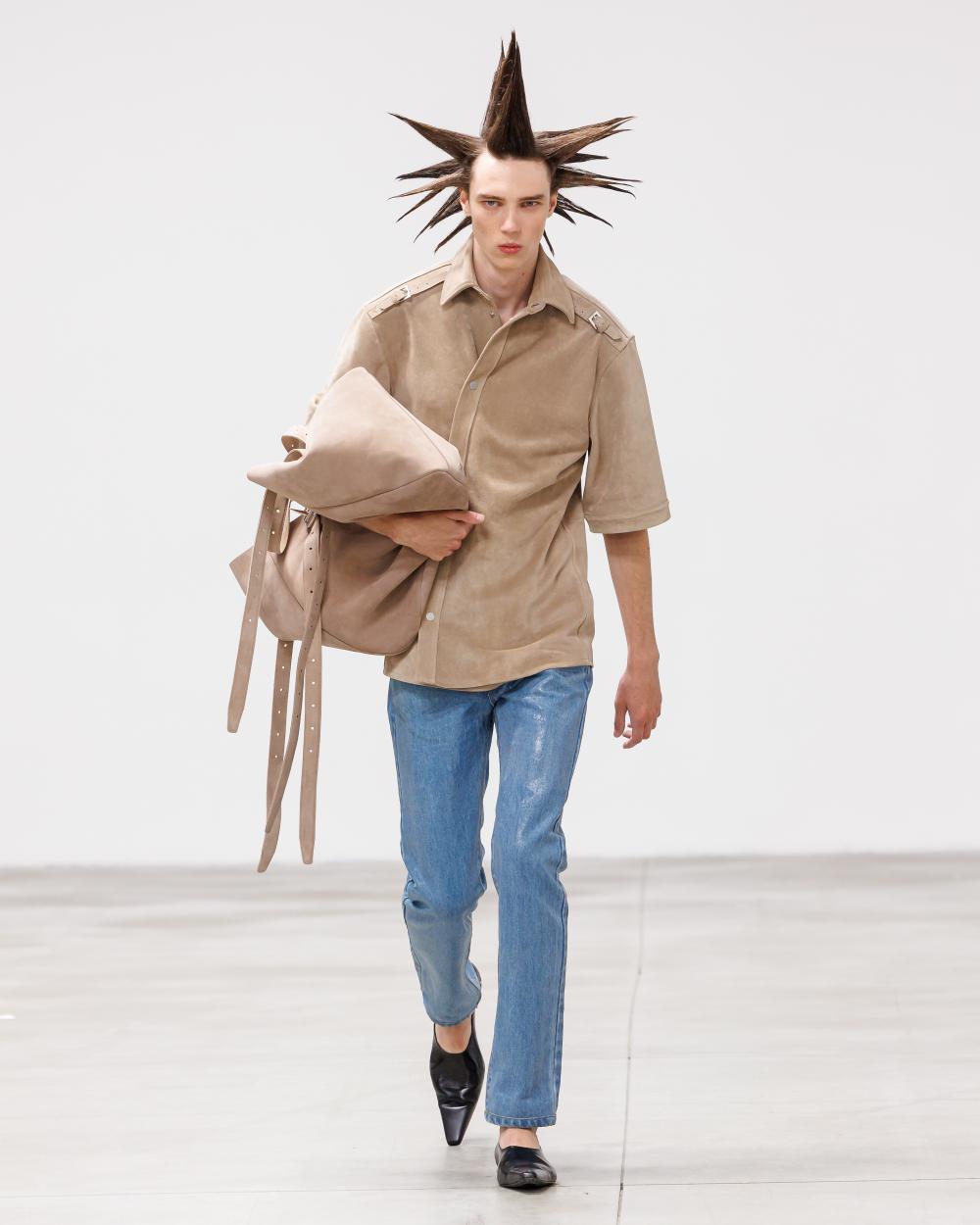 Mass production was on the JORDANLUCA mood board for SS25