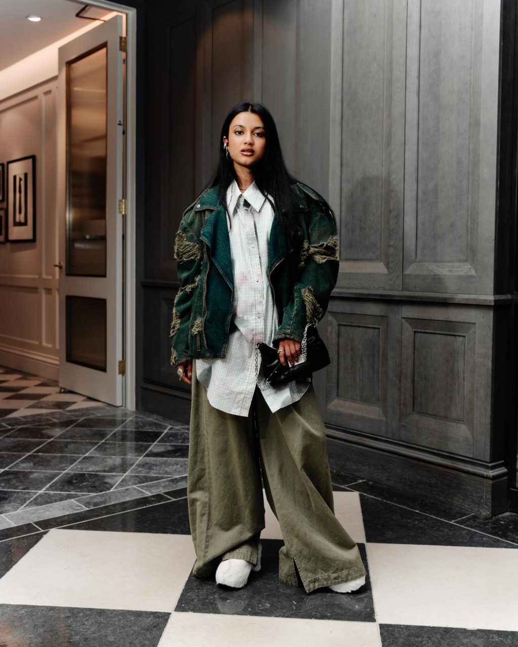 Outfits against the clock at Bicester Village