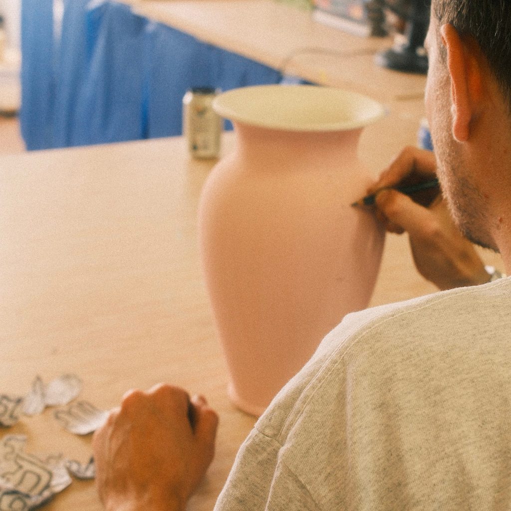 Step by step: The process behind Nick Dynan’s ceramic vases