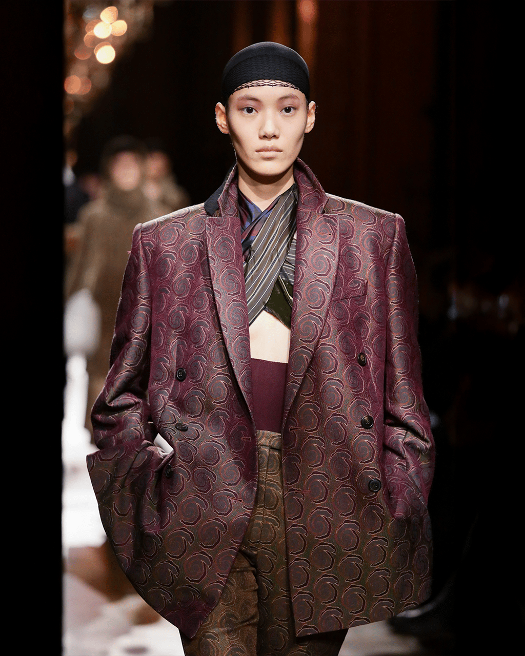 Julian Klausner didn’t disappoint for his Dries Van Noten FW25 debut