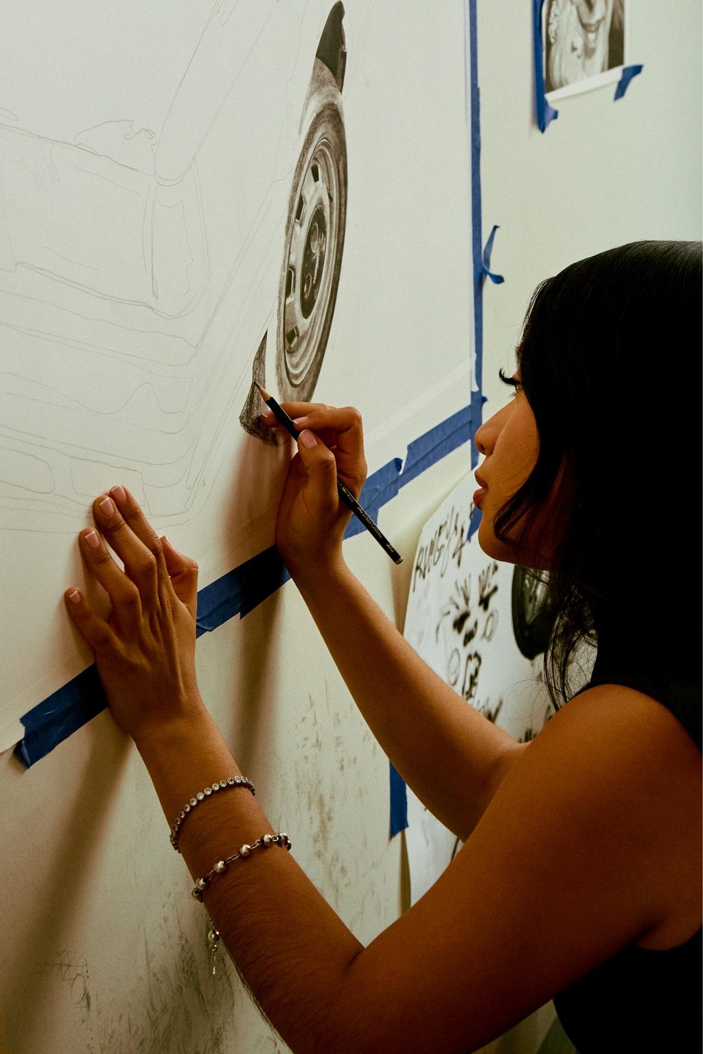 Art and Air Jordans with Runsy