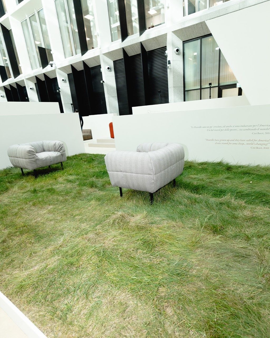 Come with us to check out the Loro Piana Cini Boeri tribute at Milan Design Week
