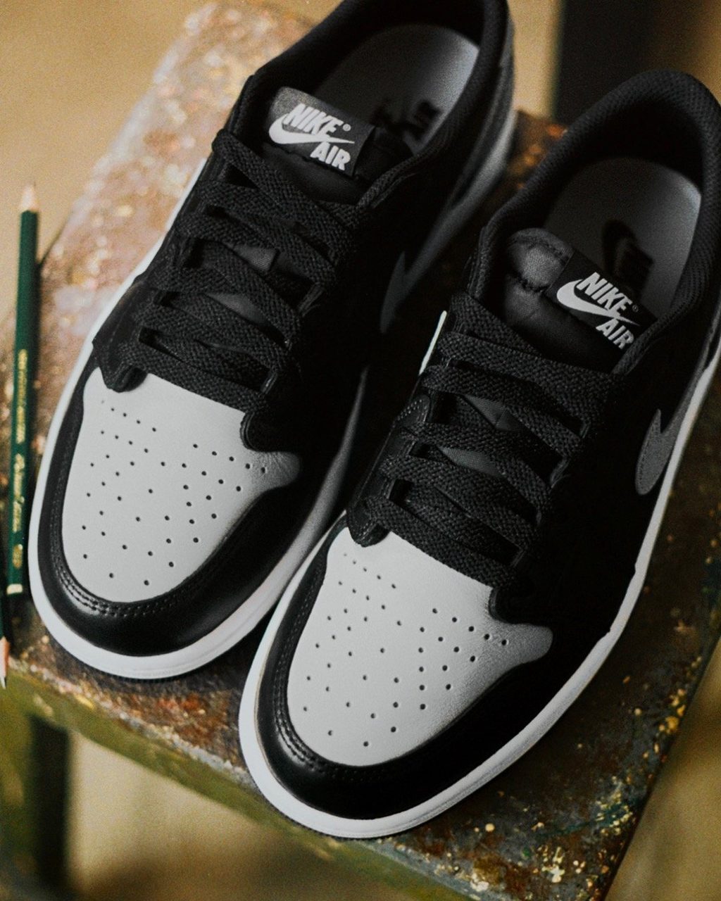 An iconic sneaker in a new font: meet the Air Jordan 1 Low OG ‘Shadow’