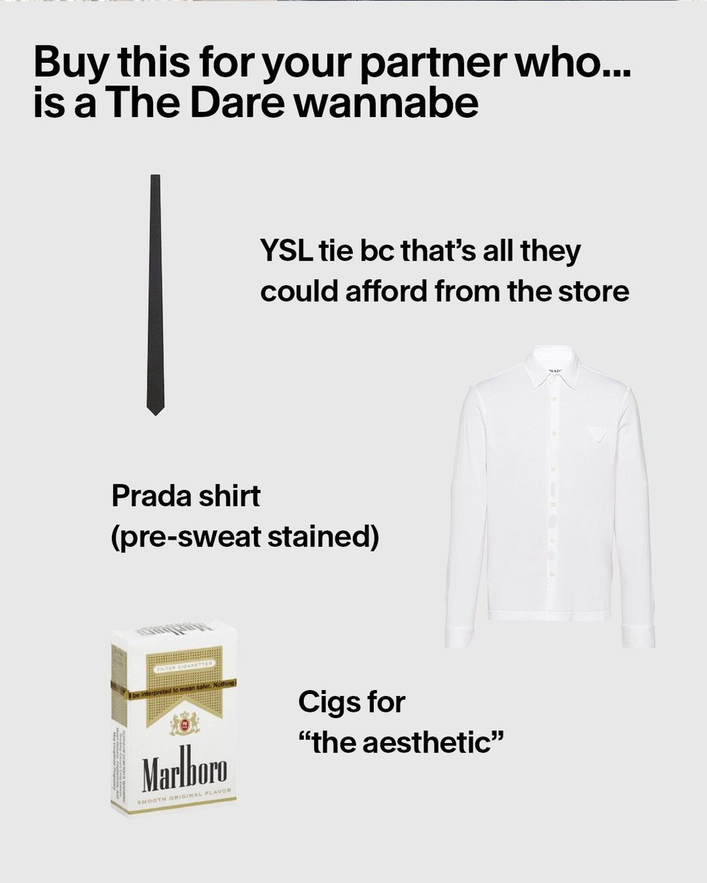 Xmas gifts to cop for your partner who...: a gift guide