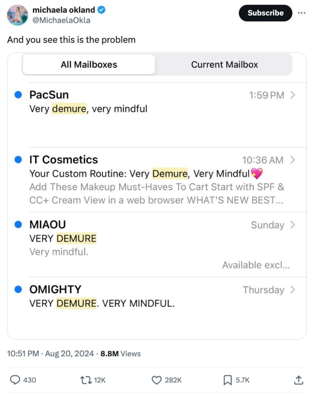 Do brands kill trends?
