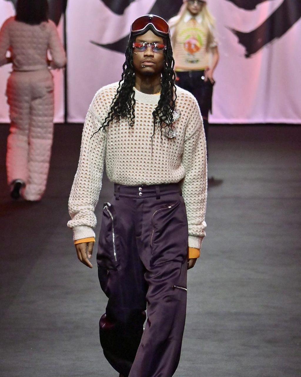 Casablanca kept its colour for FW25 with Tokyo aesthetics