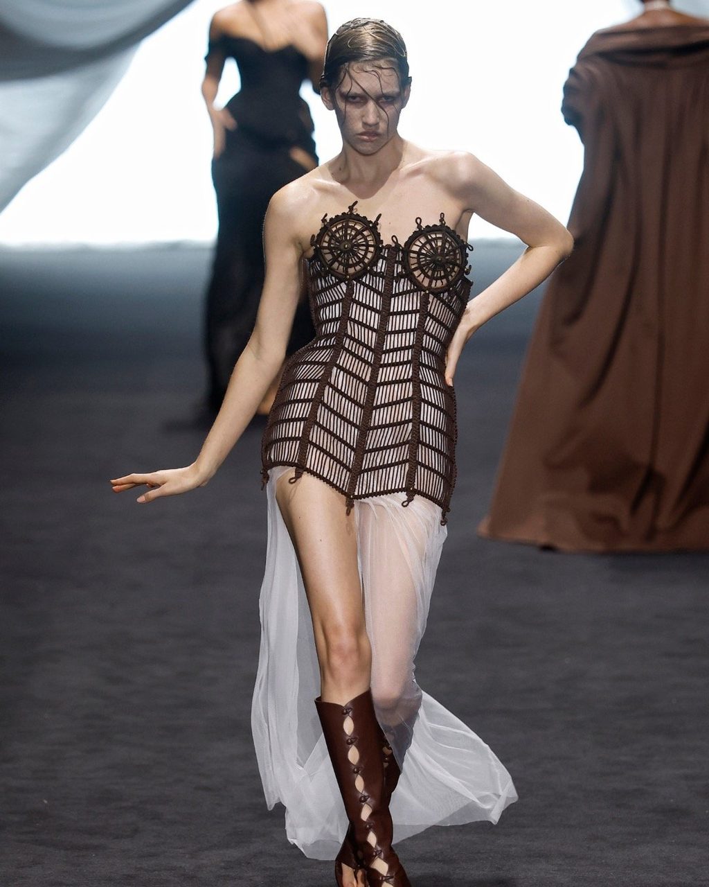 Ludovic de Saint Sernin for Jean Paul Gaultier Haute Couture hit different