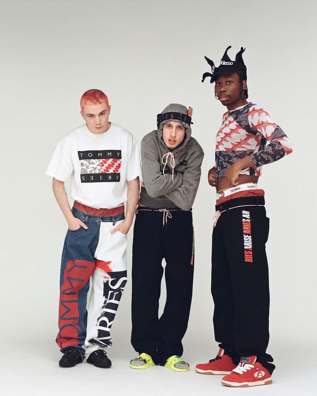 TOMMY HILFIGER X ARIES' COLLABORATION IS A NOSTALGIC ODE TO THE 90S