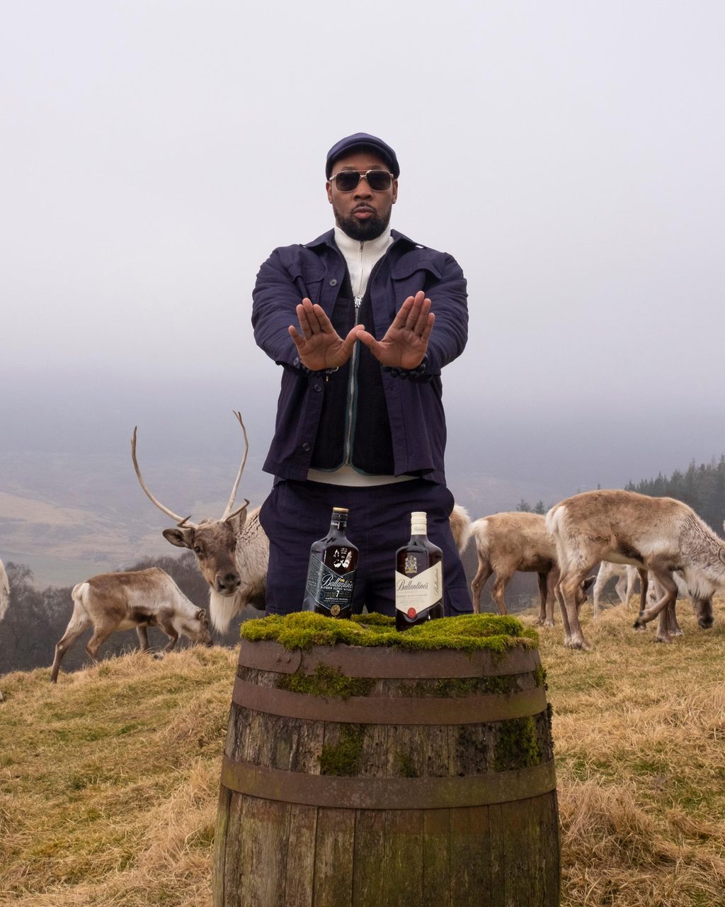 The hip-hop & rap legend RZA is the gift that keeps on giving with Ballantine’s on his mind