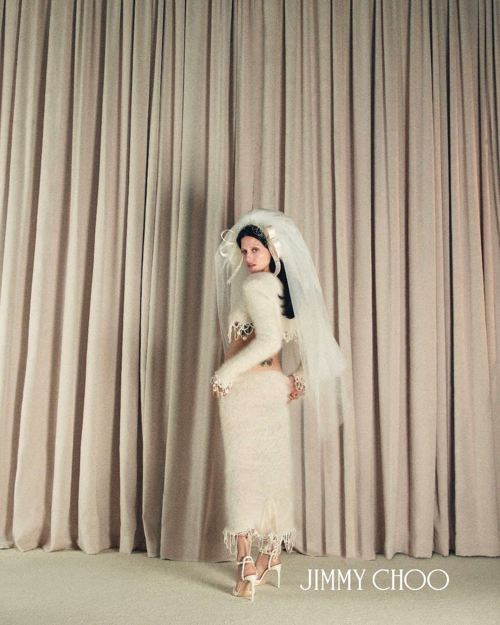 Jimmy Choo is revolutionising bridal campaigns with Gabbriette