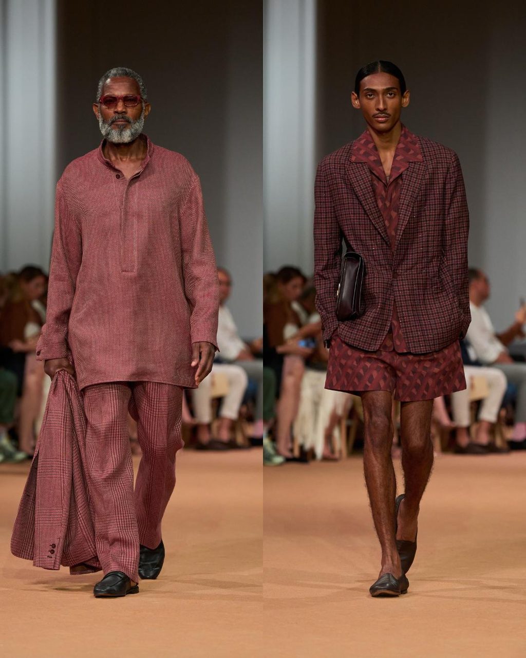 Zegna had its SS26 show in Dubai and it was effortless