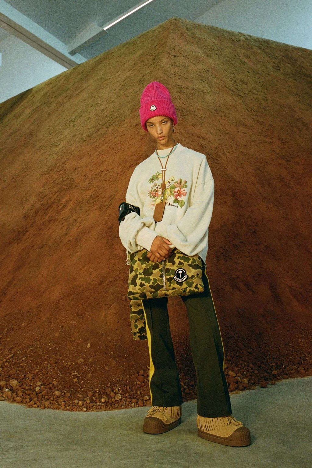 SURFING & WINTER GO HAND IN HAND, ACCORDING TO MONCLER & PALM ANGELS