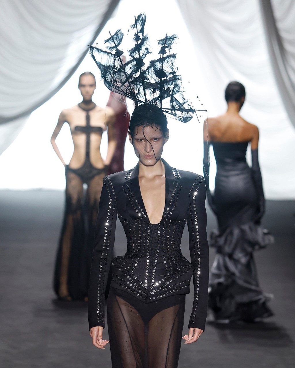 Ludovic de Saint Sernin for Jean Paul Gaultier Haute Couture hit different