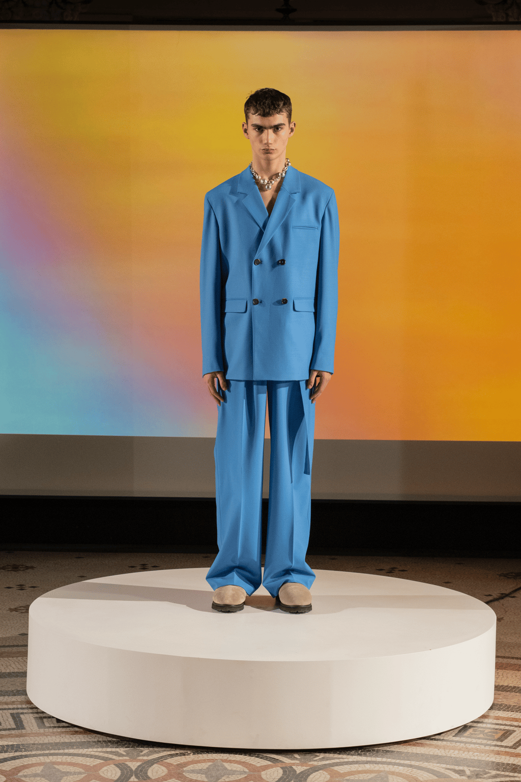 NANUSHKA PRESENTED A CLARIFIED COLLECTION & TRIBUTE TO UKRAINE AT PFW