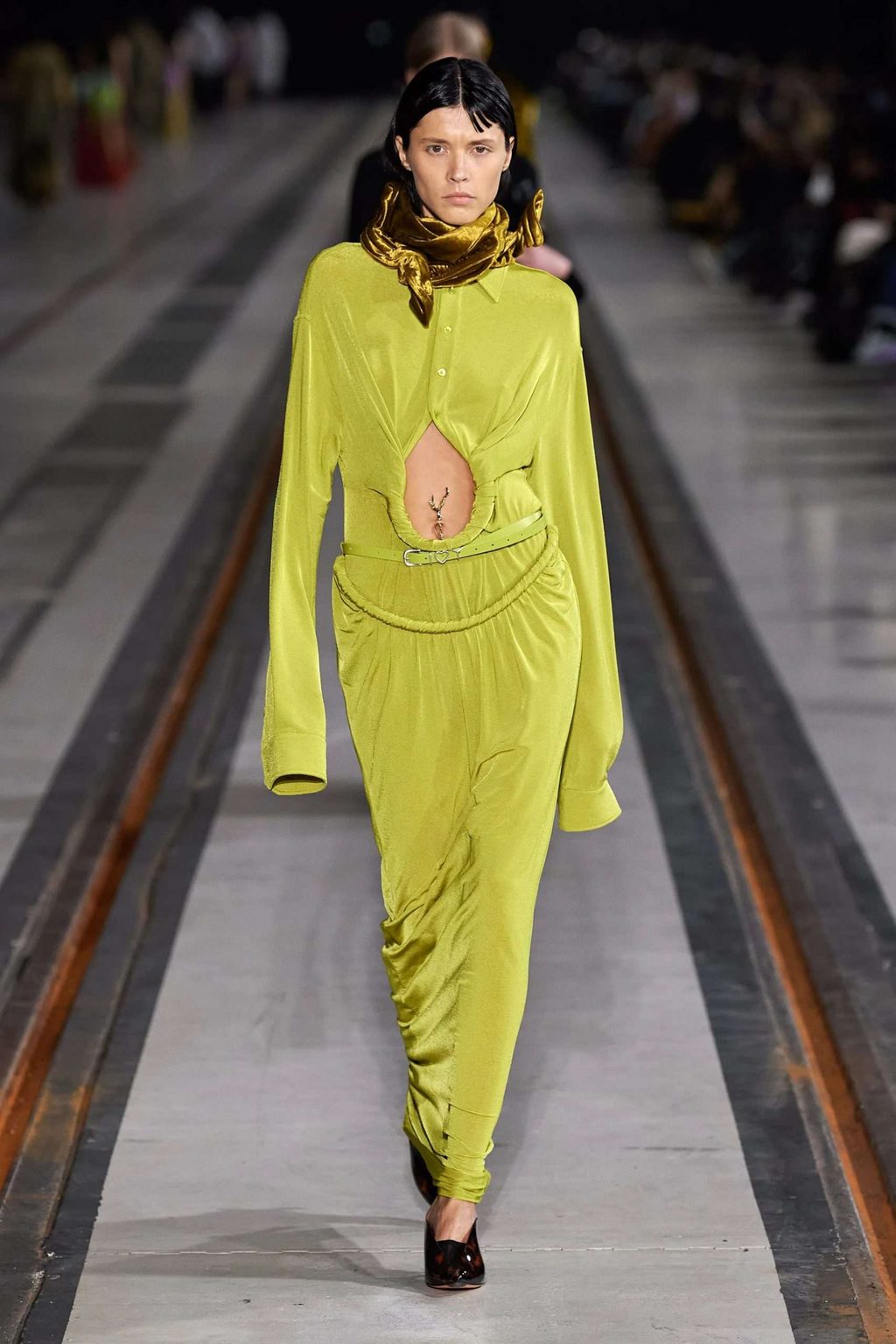 Y/PROJECT BROUGHT DRAMA TO PFW, IN MORE WAYS THAN ONE