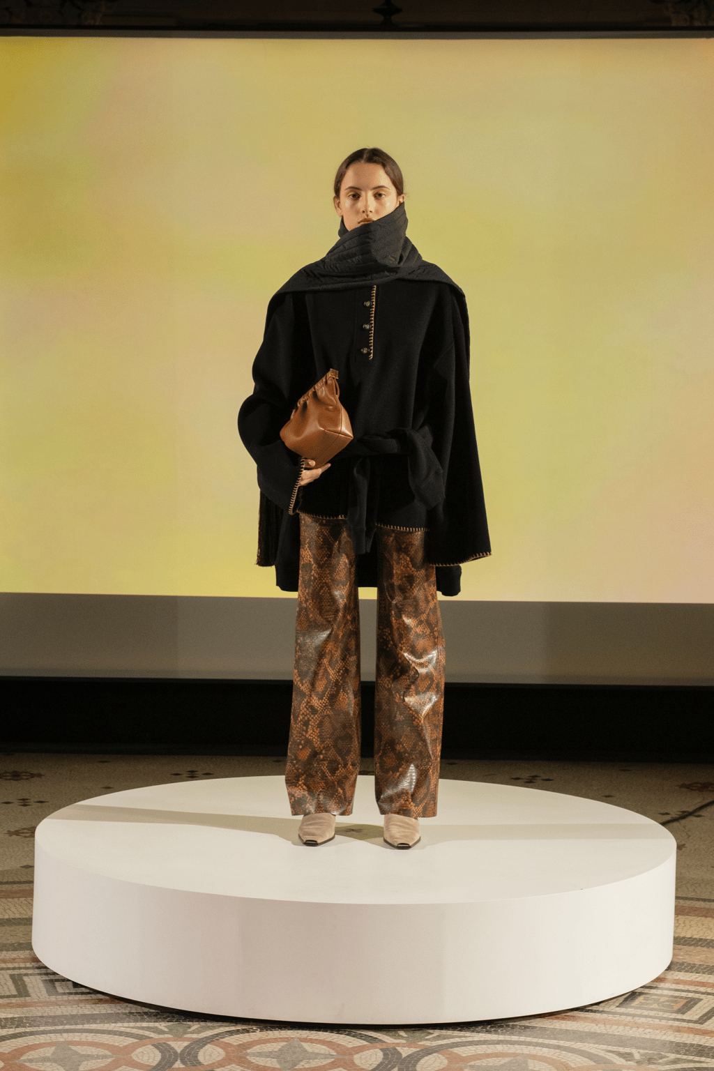 NANUSHKA PRESENTED A CLARIFIED COLLECTION & TRIBUTE TO UKRAINE AT PFW