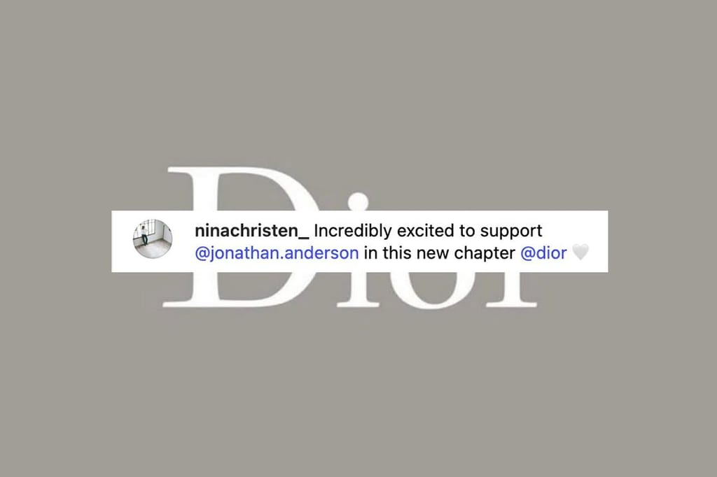 Who is Nina Christen, the new design director of shoes at Dior?