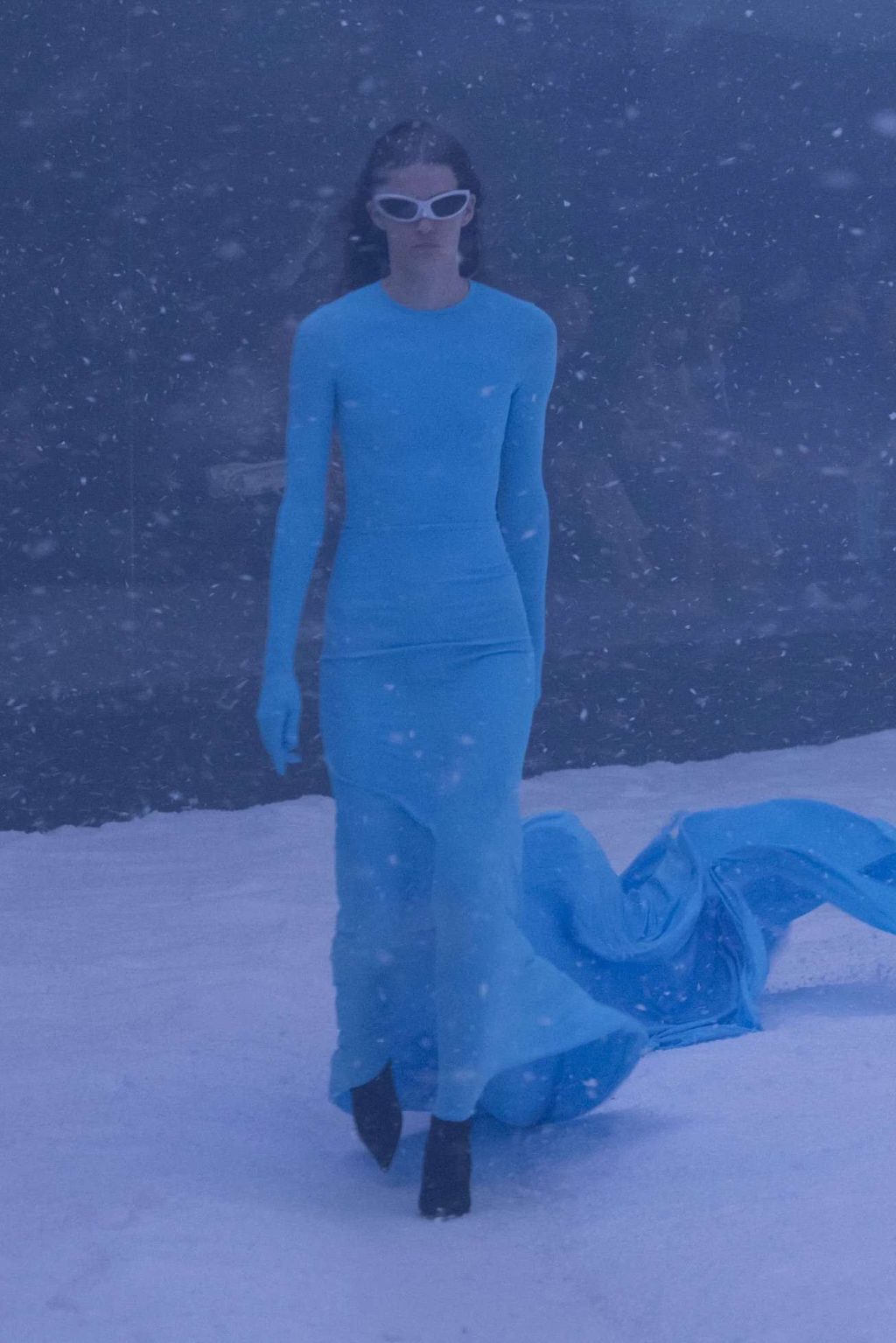 THE BALENCIAGA SHOW WAS MEANT TO BE AN UNCOMFORTABLE VIEWING EXPERIENCE