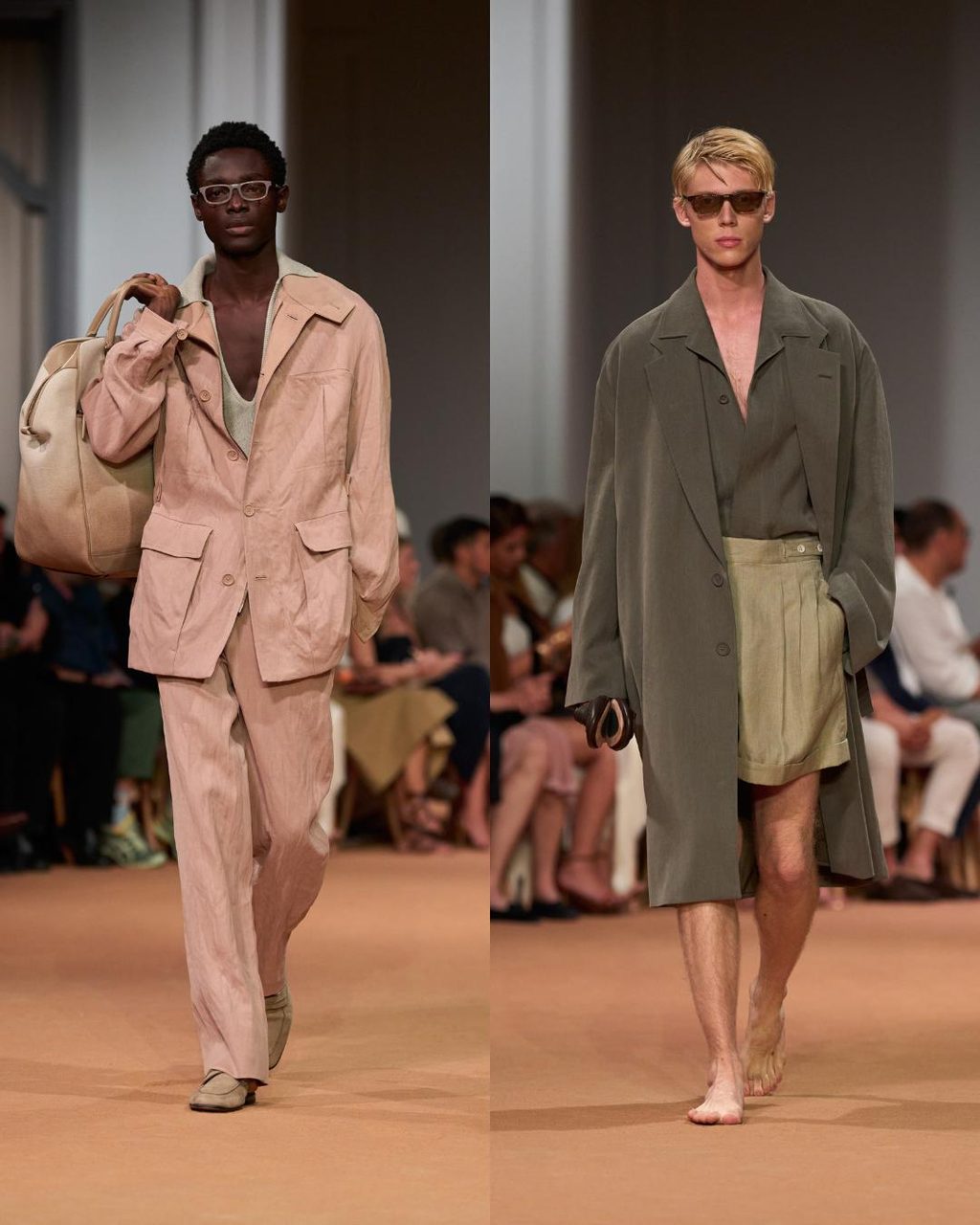 Zegna had its SS26 show in Dubai and it was effortless