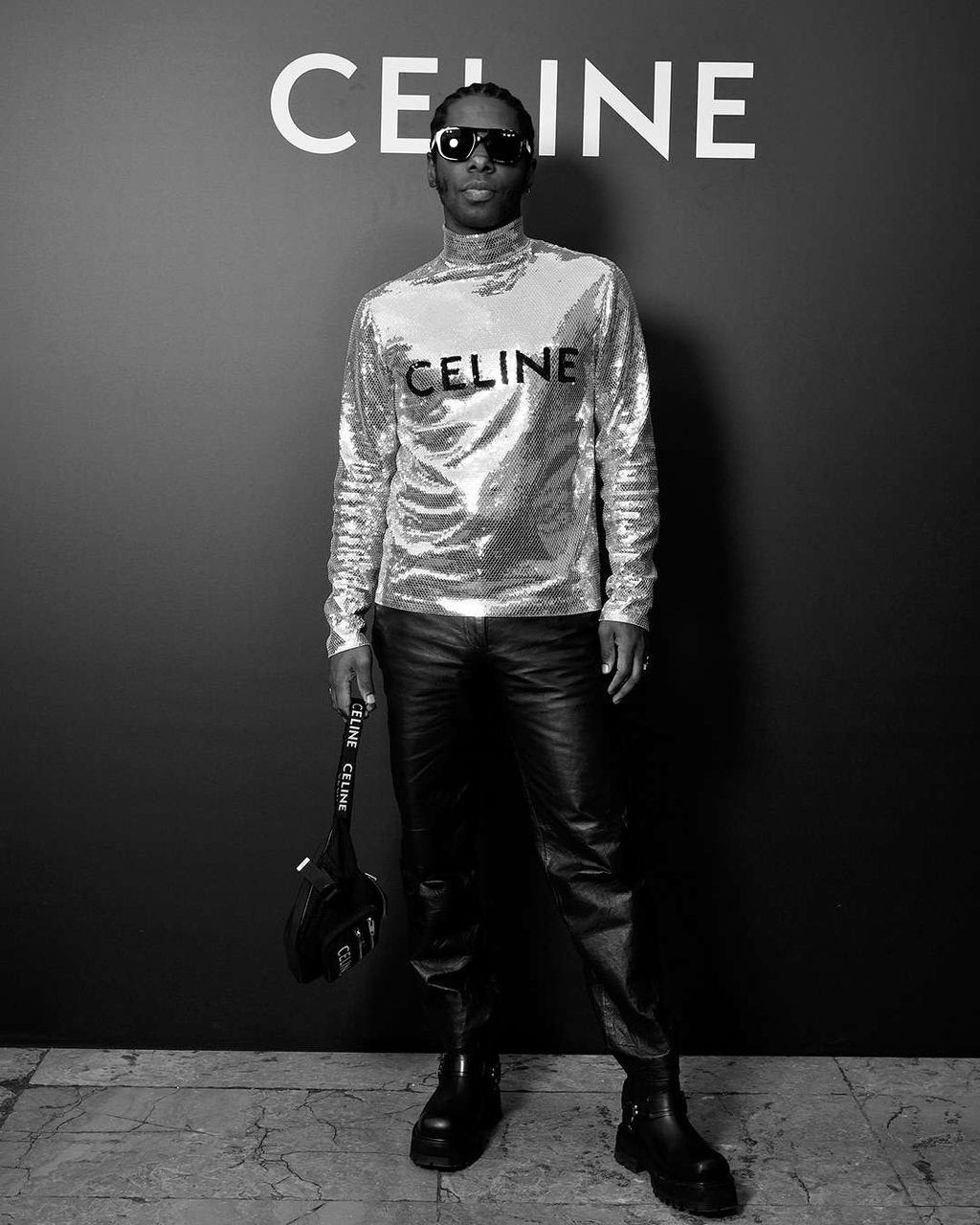 HEDI SLIMANE PRESENTS A STAR-STUDDED ROCK RENAISSANCE AT CELINE HOMME SS23 SHOW