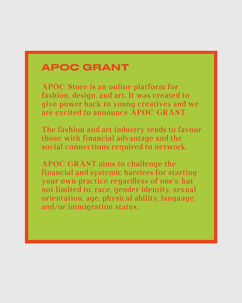 CALLING ALL ARTISTS & DESIGNERS: HOW TO GET YOUR WORK ON APOC STORE