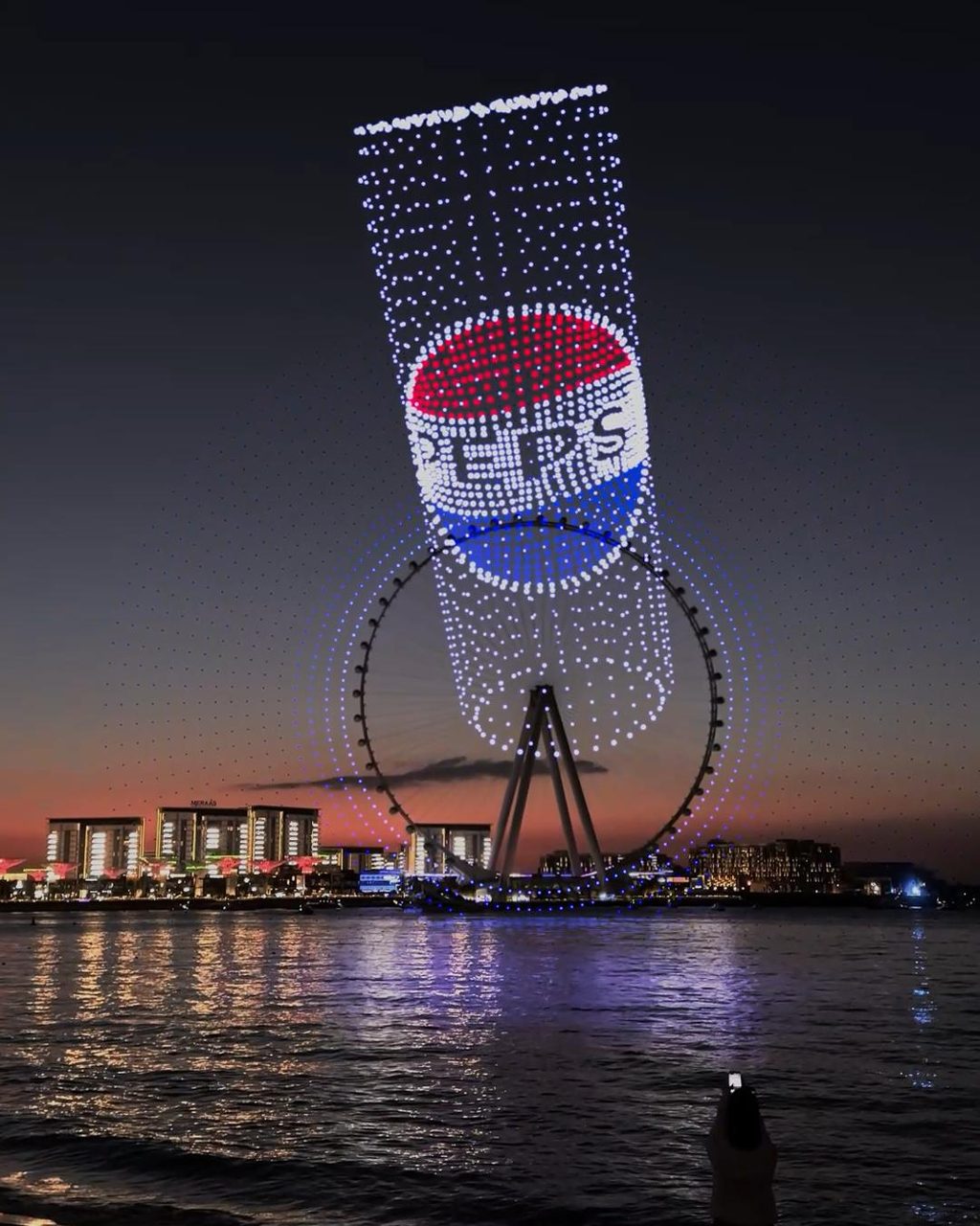 Same Pepsi, new identity – check out how Pepsi is taking over iconic landmarks globally