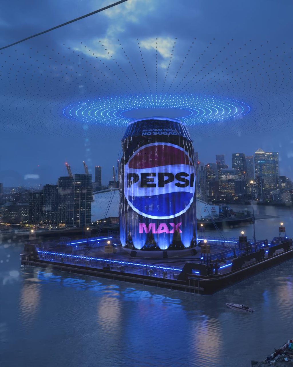 Same Pepsi, new identity – check out how Pepsi is taking over iconic landmarks globally
