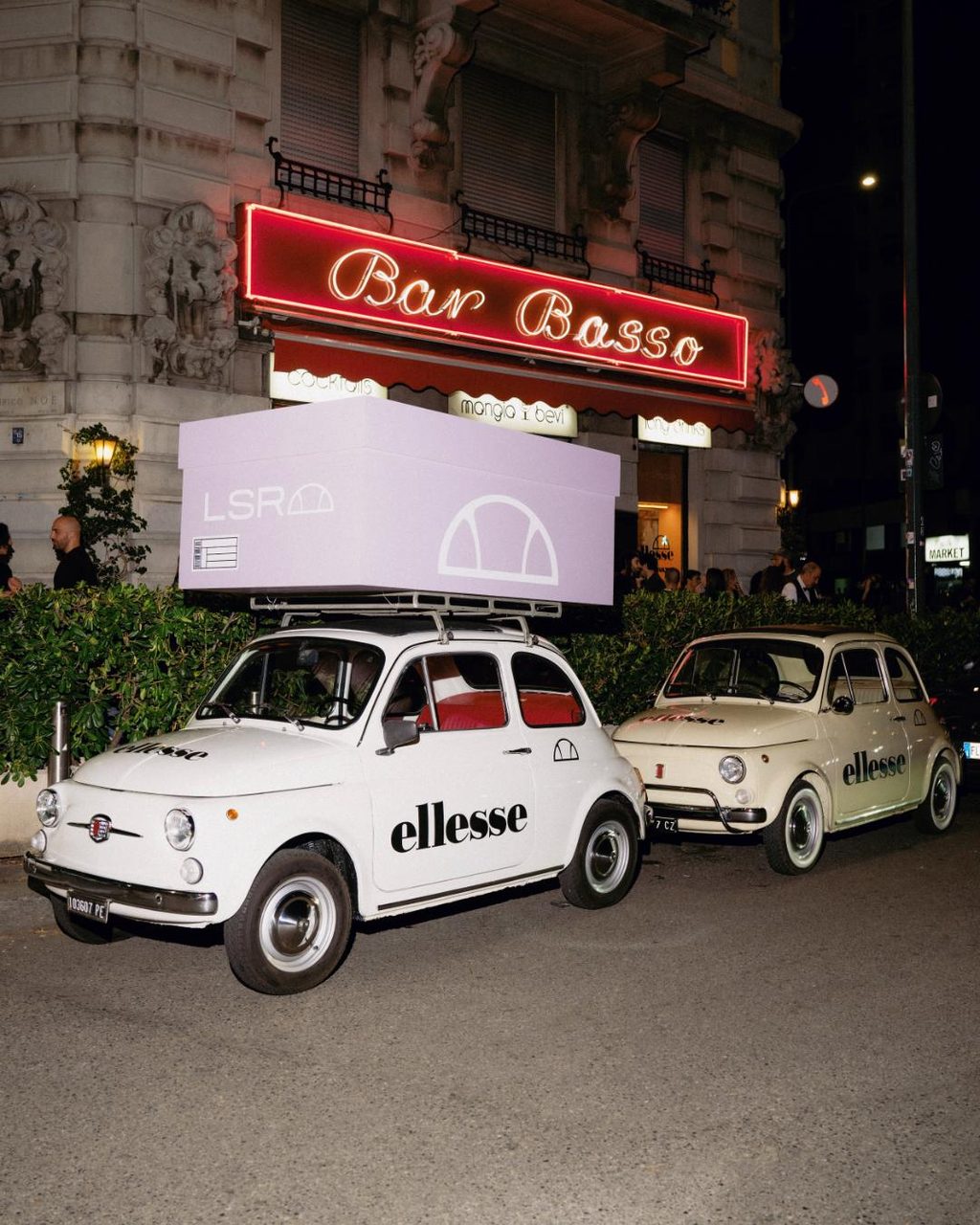We took over Bar Basso in Milan with ellesse