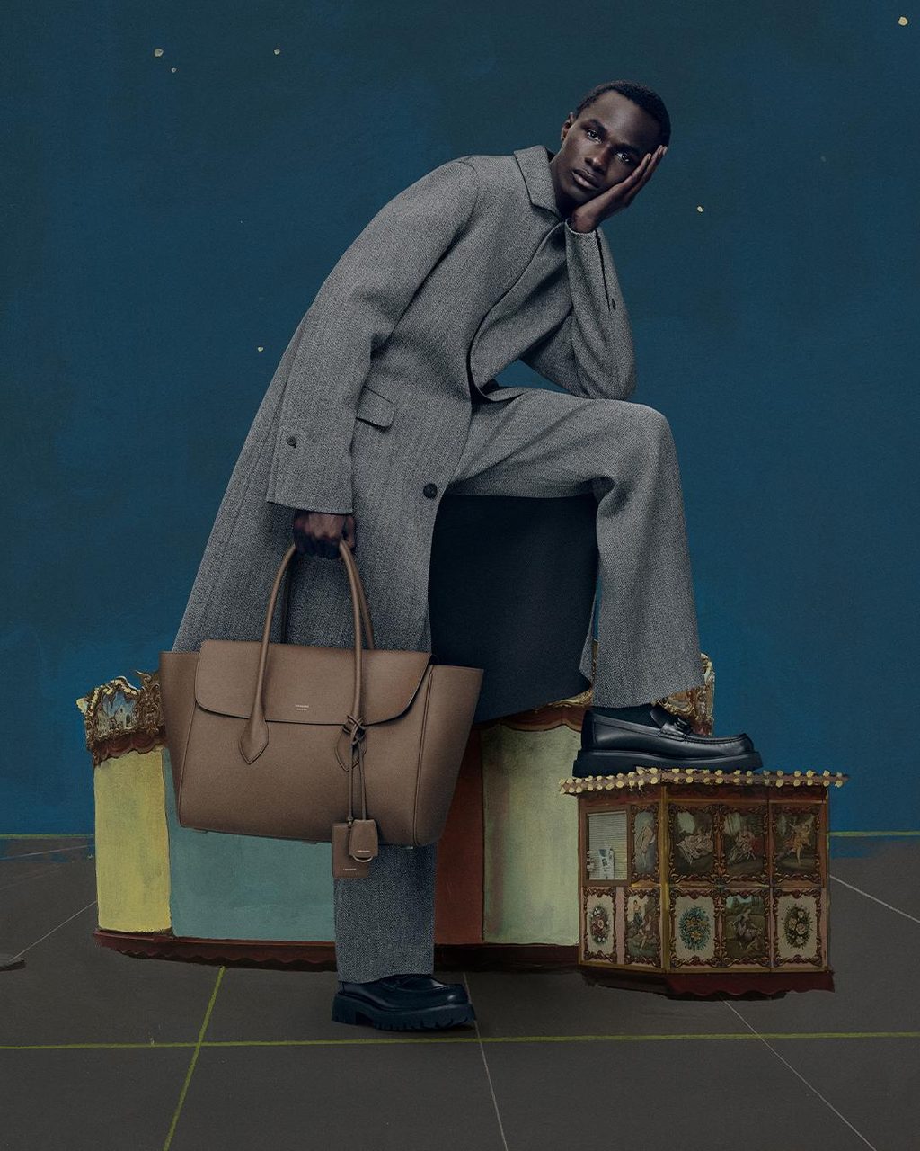 Ferragamo goes to copy-paste city for its Holiday campaign