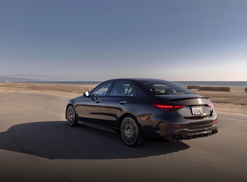 The Mercedes-AMG C 43 Sedan is the perfect balance of turbo and tech