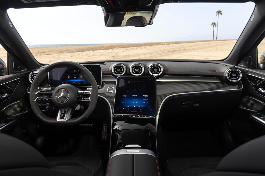 The Mercedes-AMG C 43 Sedan is the perfect balance of turbo and tech