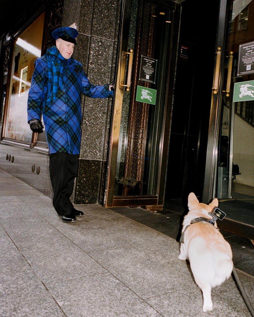 We took a Corgi to sniff out the new Burberry x Harrods takeover
