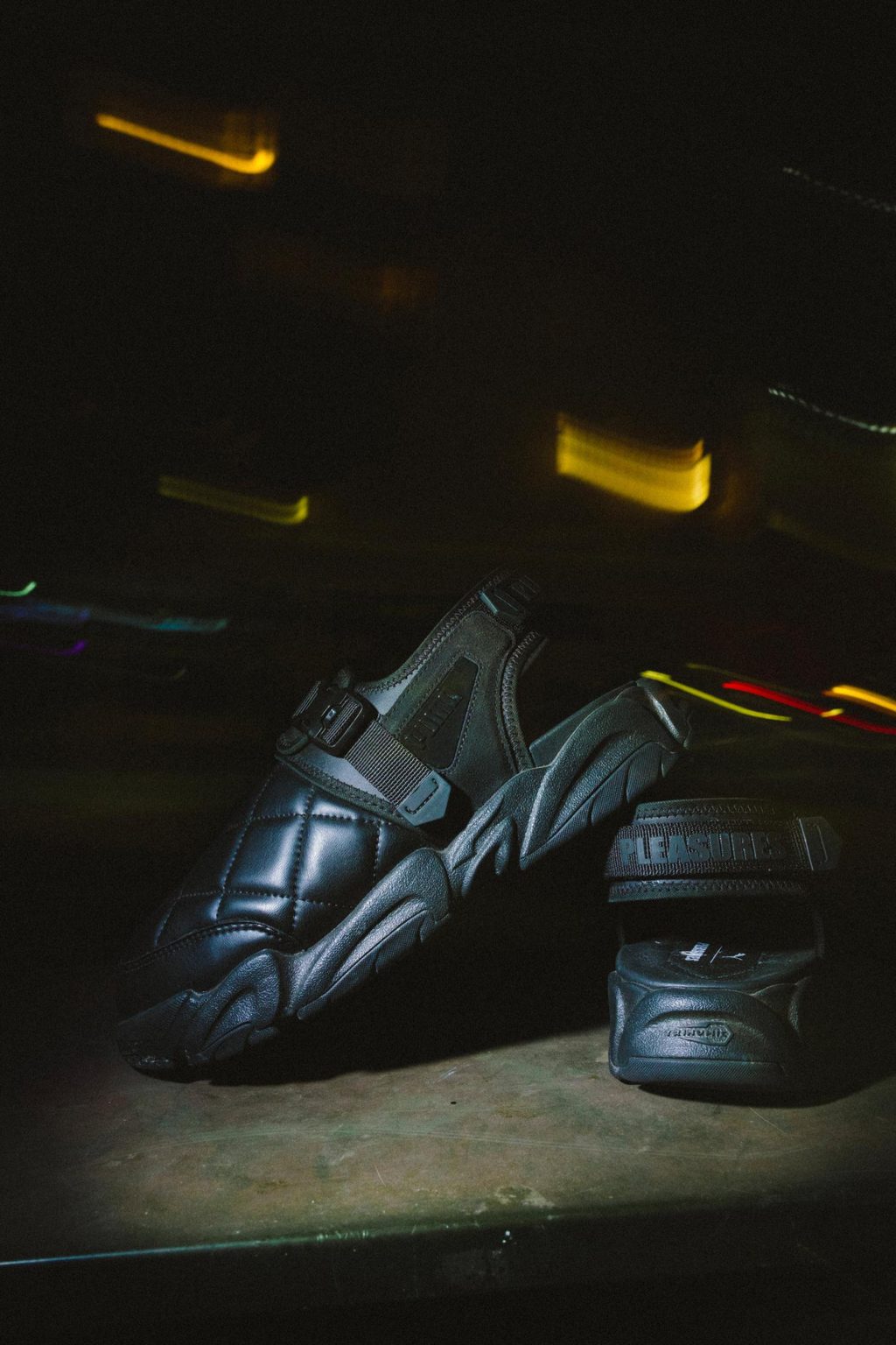 PUMA and PLEASURES are racing into a second collaboration