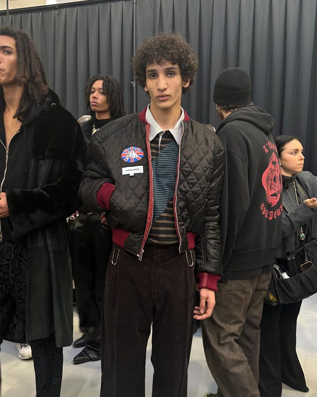 JordanLuca just got hitched at their FW25 show and their wedding had a punk theme