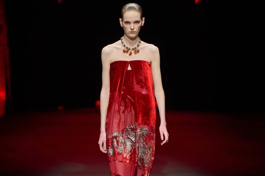 Roberto Cavalli FW25 didn’t give up on maximalism