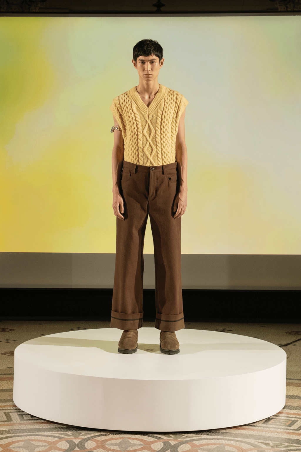 NANUSHKA PRESENTED A CLARIFIED COLLECTION & TRIBUTE TO UKRAINE AT PFW