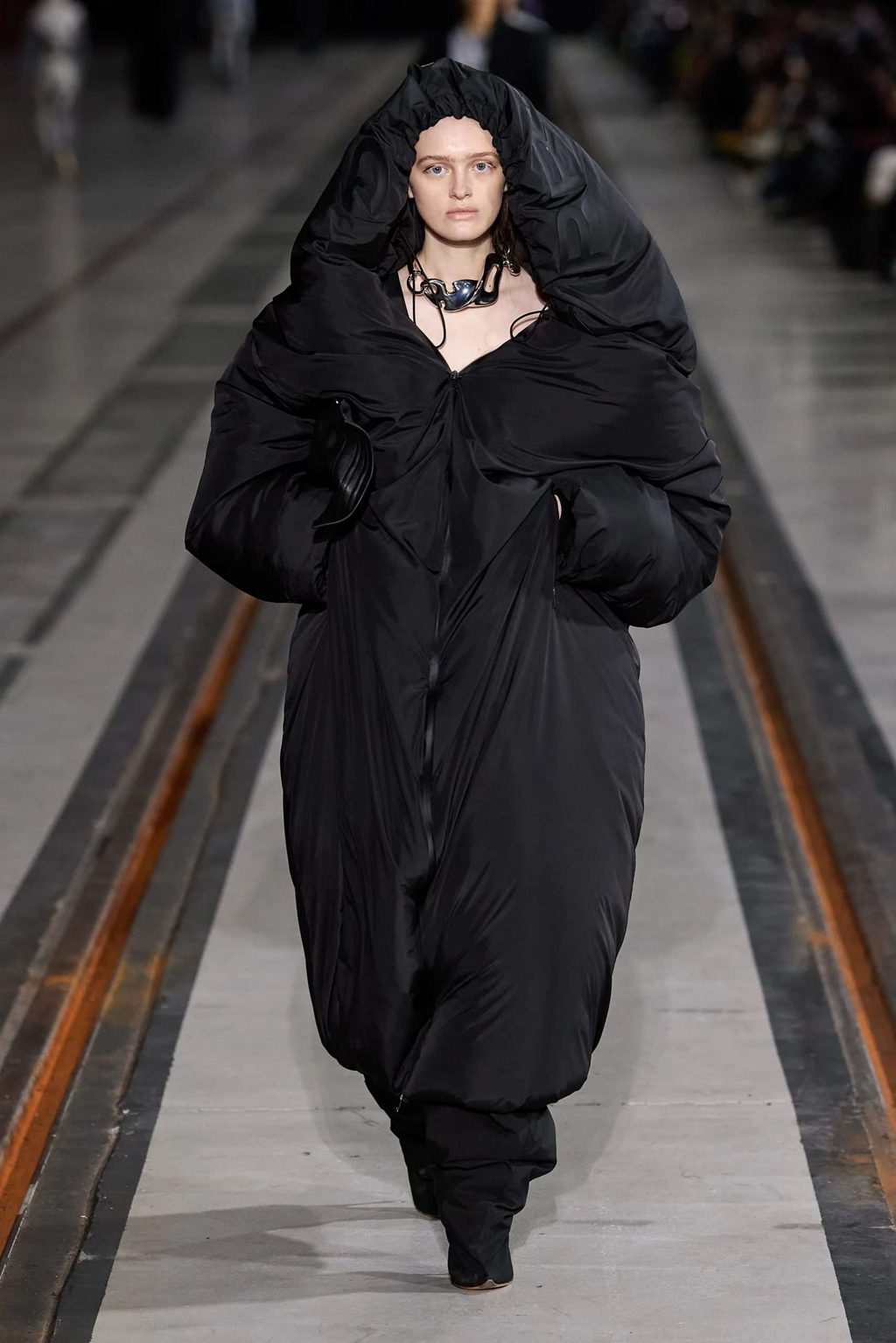 Y/PROJECT BROUGHT DRAMA TO PFW, IN MORE WAYS THAN ONE