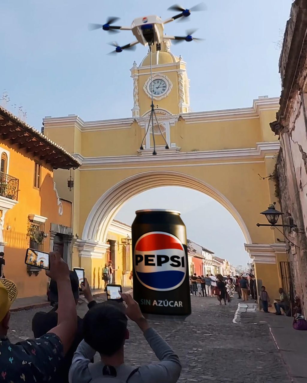 Same Pepsi, new identity – check out how Pepsi is taking over iconic landmarks globally