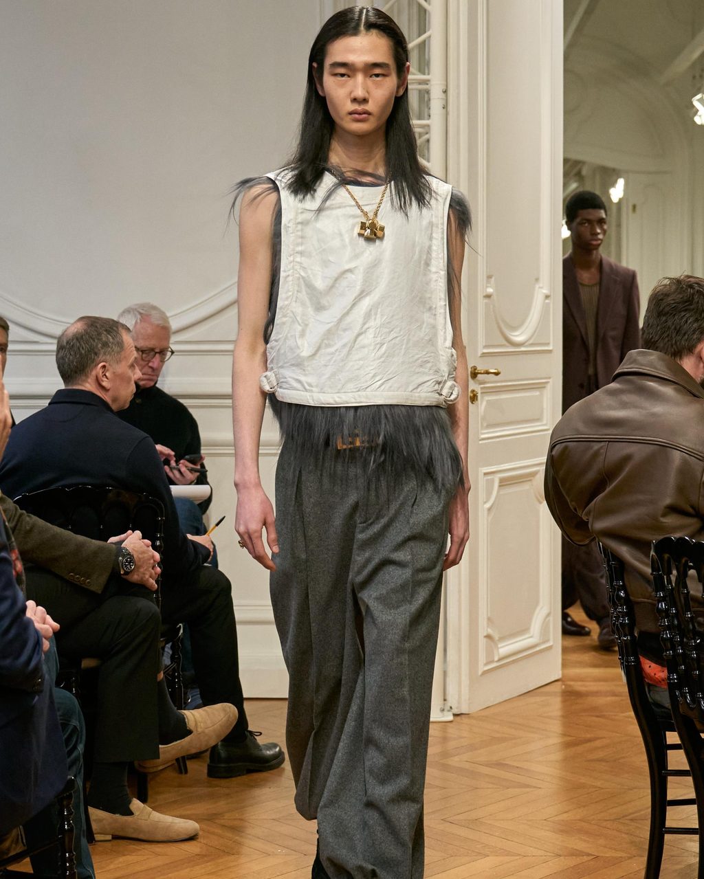 The Givenchy gentleman stepped up for Fall/Winter 2024