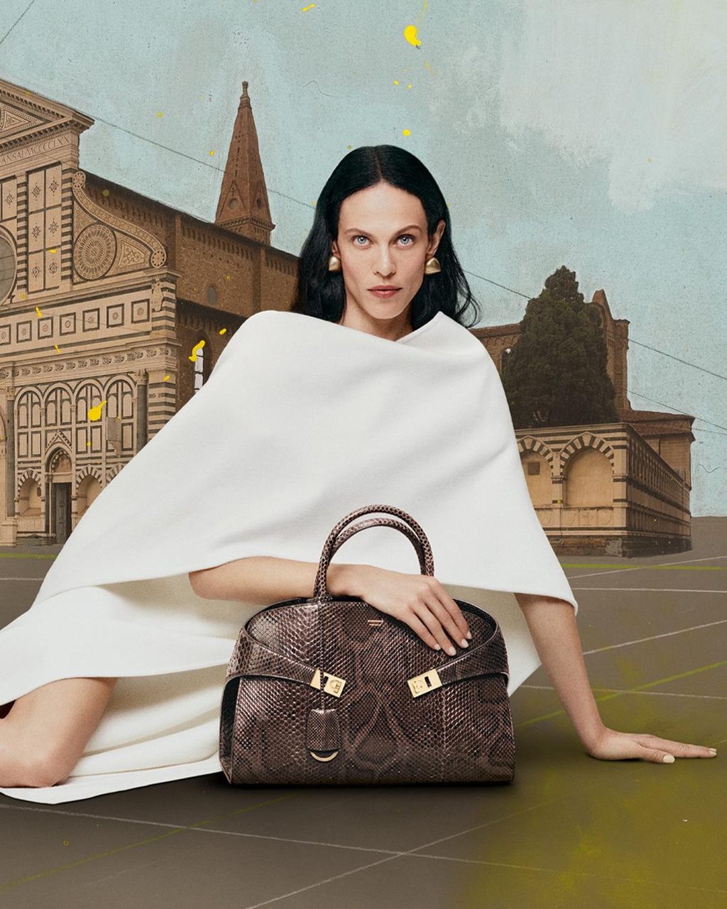 Ferragamo goes to copy-paste city for its Holiday campaign