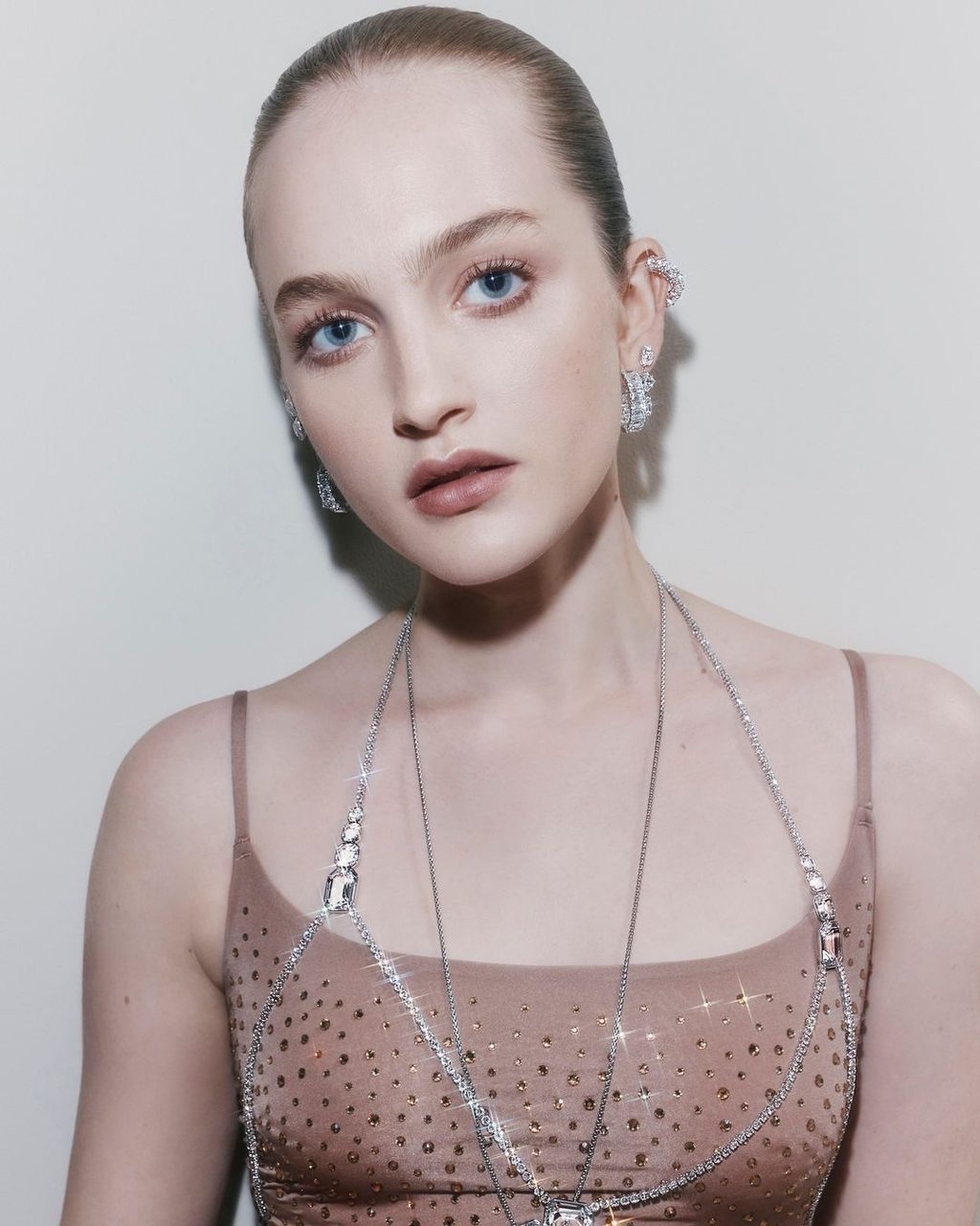 SKIMS sparkles in Swarovski crystals
