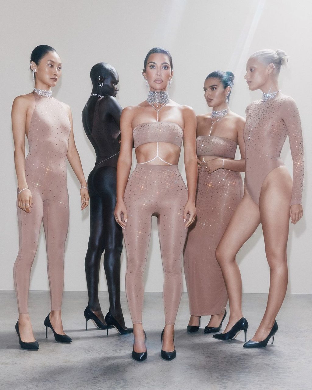 SKIMS sparkles in Swarovski crystals