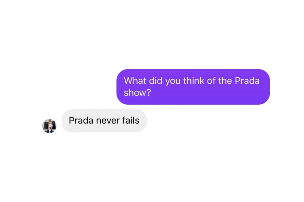 11 fashion critics DMed us their Prada FW25 show thoughts