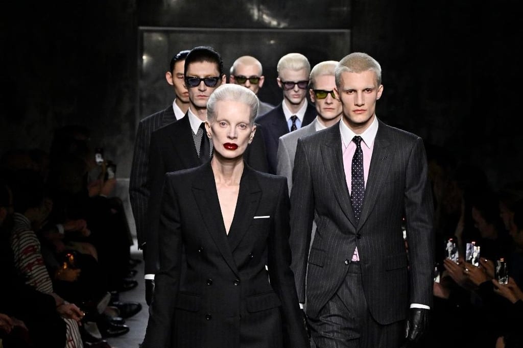 Haider Ackermann just got the job done at Tom Ford