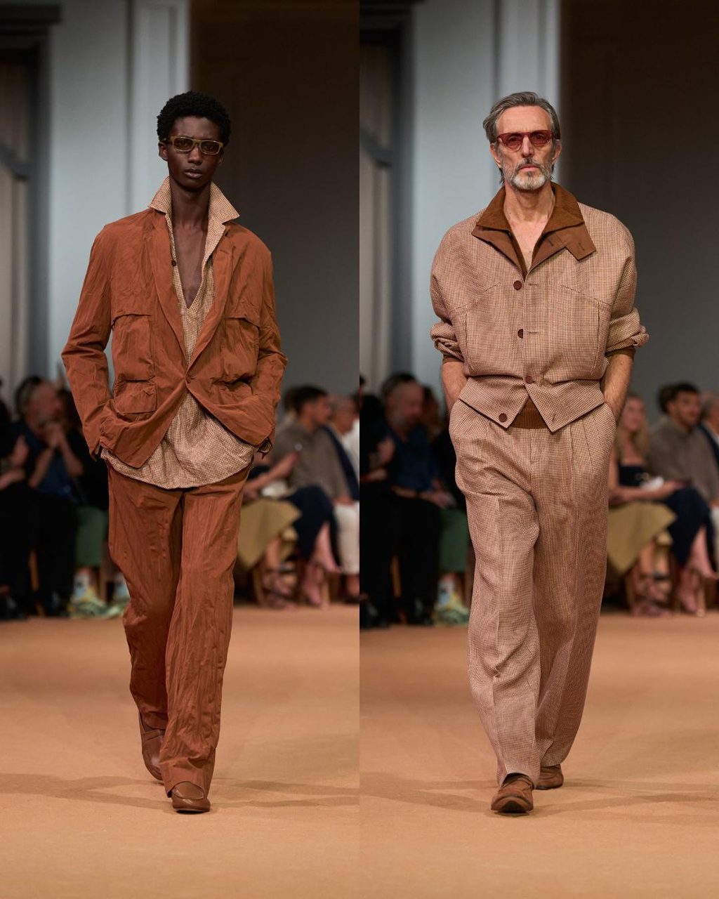 Zegna had its SS26 show in Dubai and it was effortless