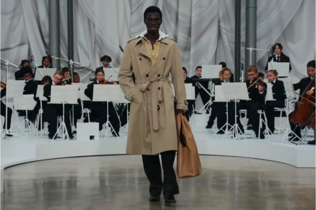 Glenn Martens got a kids orchestra to perform at the Maison Margiela SS26 show