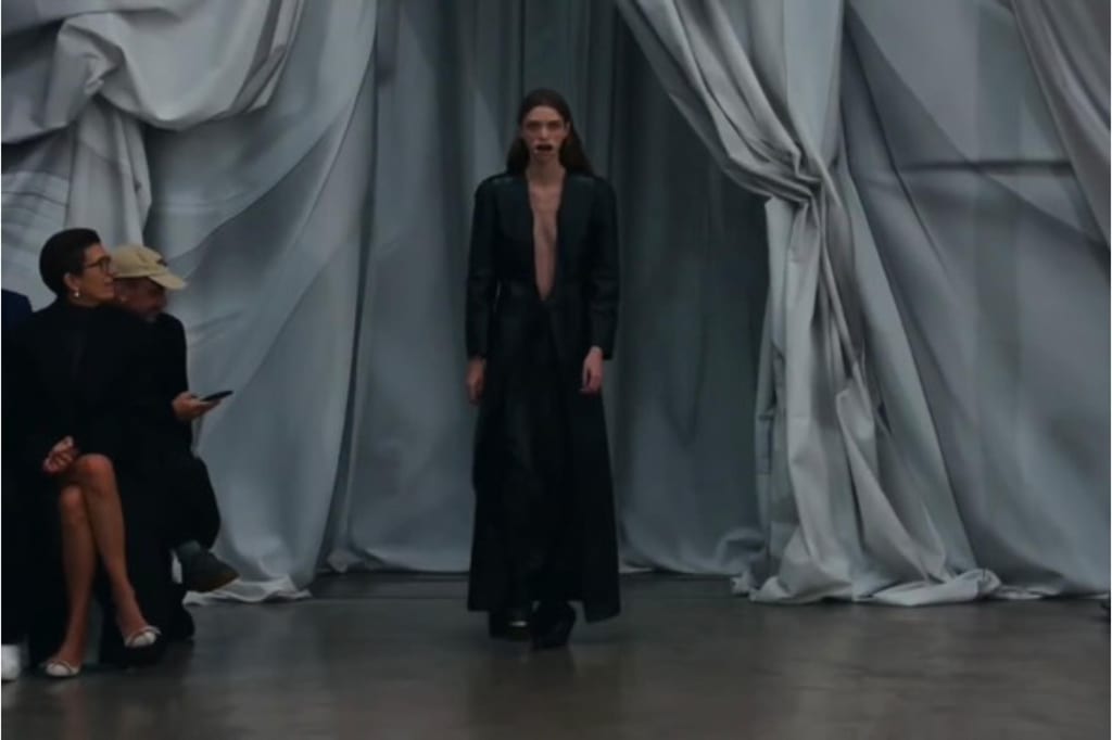 Glenn Martens got a kids orchestra to perform at the Maison Margiela SS26 show