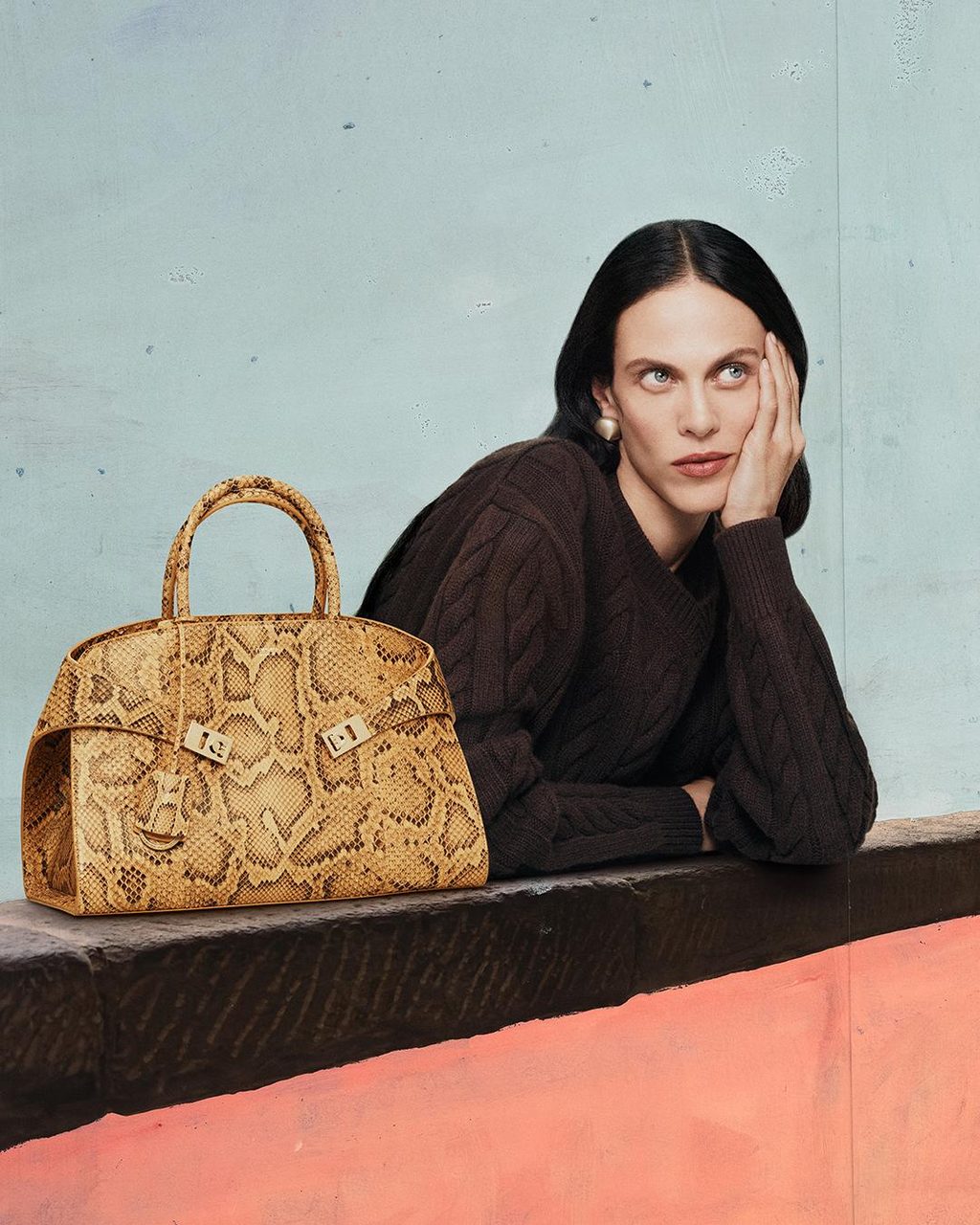 Ferragamo goes to copy-paste city for its Holiday campaign