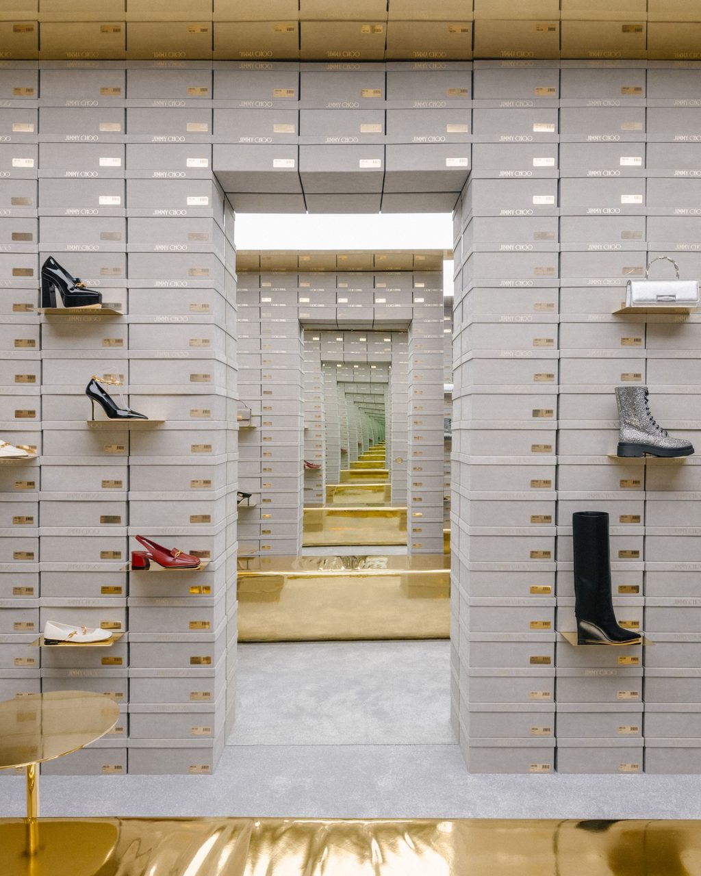 Crosby Studios’ Harry Nuriev turns Jimmy Choo’s Paris store into an unbreakable vault