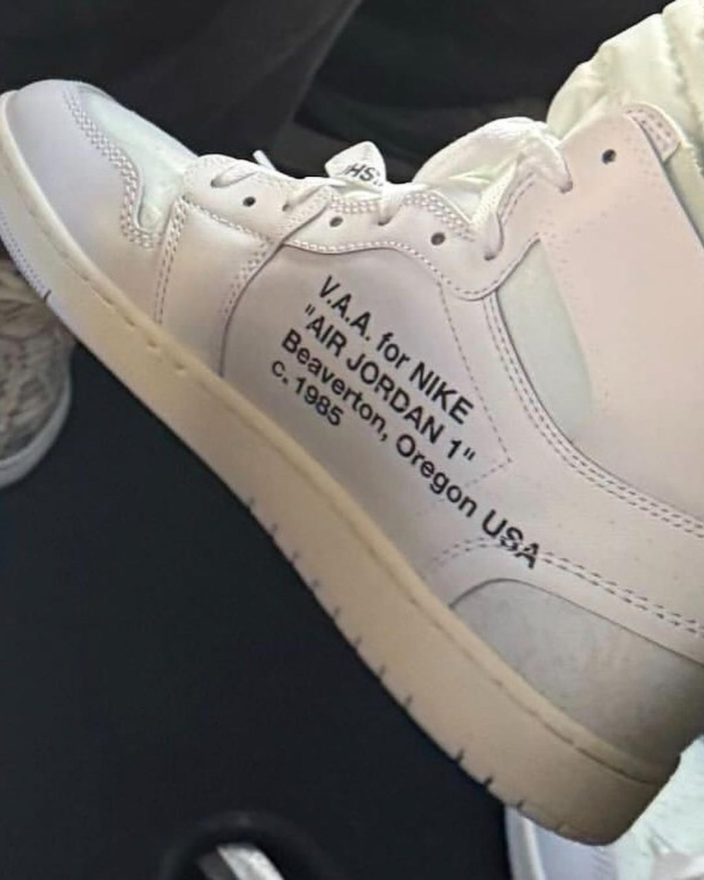 Virgil Abloh’s Off-White x Air Jordan 1 High is coming soon